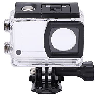 Custodia Protettiva Impermeabile 30M Custodia Subacquea, per Sj6 Fotocamera Sportiva Fotografia Subacquea, per Immersioni Surf attività Acquatiche Trasparente