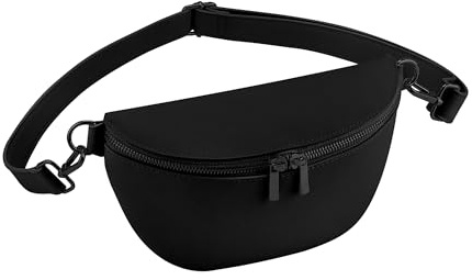 BagBase Boutique Waist Bag Black 24 x 14 x 6 cm (BG766)