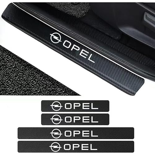 4 Stück Auto Türeinstiegsschutz Aufkleber, für Opel Calibra Campo Cascada Combo Wasserdicht Kratzfest Kantenschutz Aufkleber Styling Zubehör