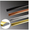 Moulure Adhesive Moulure Plafond Kit Moulure Murale Adhesive Baguette De Finition Corniche Plafond Baguette Angle Mur,Pour Mur,Plafond,Sol,Carrelage (Blanc 4m*8mm)