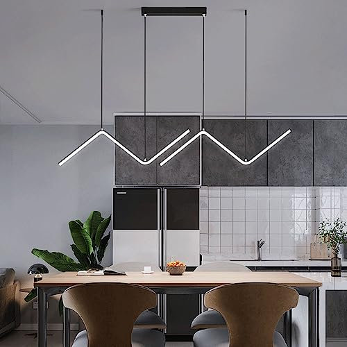 Iluminación de suspensión Minimalista Luminaria LED Lámpara de araña Regulable Control de Pared Lámpara Colgante 26 W Decoración del hogar Iluminación de suspensión LED de Aluminio con lámpara