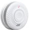 PHYSEN Smart WiFi Detector de Humo 10-Año Batería, Detector de Humo con Sensor Fotoeléctrico, Función de Silenciado y Autocomprobación, Certificado DIN EN14604, Compatible con Tuya/Smart Life APP, 3St