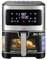 Marooma Freidora de aire de gran capacidad de 8,8 L, con ventana de visualización y pantalla táctil inteligente, equipada con 8 programas y recetas preestablecidas, cocina rápida y saludable
