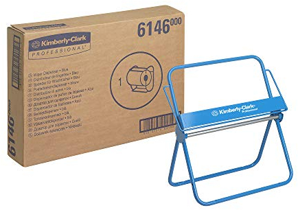 Kimberly-Clark Professional wandmontierter Spender für Großrollen 6146 - Blau