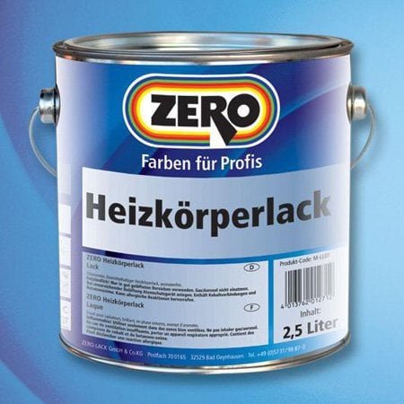 Heizkörperlack 375 ml Zero Lack Weiß