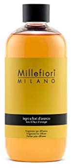 MILLEFIORI MILANO FRAGRANZA PER DIFFUSORE 500ml LEGNI & FIORI D'ARANCIO