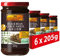 Lee Kum Kee Black Bean Garlic Sauce, Vegan, No Added Preservatives, 205 g (Pack of 6)