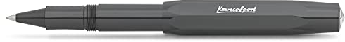 Kaweco SKYLINE SPORT Rollerball Grey I Gel- / Kugelschreiber aus hochwertigem Kunststoff mit Keramikkugel I Trendiger Kuli in Grau I 13 g Tintenroller mit 0.7 mm Mine I Gelroller 13,5 cm