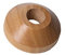 Merriway BH01933 (2 Pcs) Wooden Radiator Pipe Rose, Maple For 15mm Pipes - Pack of 2 Pieces