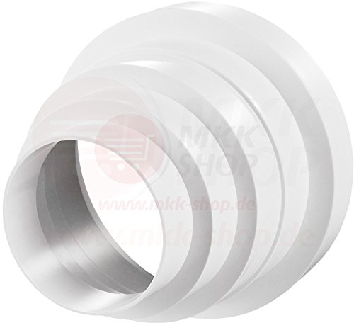 MKK Reduzierstück Mehrstufig Ø 80 100 120 125 150 mm Reduzierverbinder PVC Reduktion Rohr Übergang