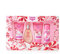 Tulipán Negro - Fresa y Nata, Estuche de Regalo Unisex, Colonia 50 ml + Loción Corporal 75 ml + Gel de Baño 75 ml + Desodorante Spray 50 ml, Aroma Dulce de Larga Duración