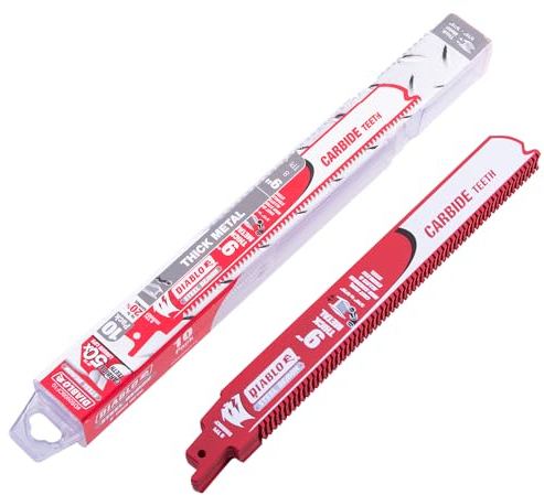 Diablo DS0908CF10 Carbide Tipped Thick Metal Blade, 9