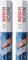 Bosch 19A19A ICON Balkenwischerblätter, Fahrer- und Beifahrerseite, Set mit 2 Blättern (19A und 19A), (Kompatibilität mit Linkslenker-Fahrzeugen nicht garantiert)