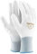 Ogrifox OX-Poliur_Ww9 Schutzhandschuhe, OX.12.442 Poliur, Weiß-Weiß, 9 Größe, 12 Stück