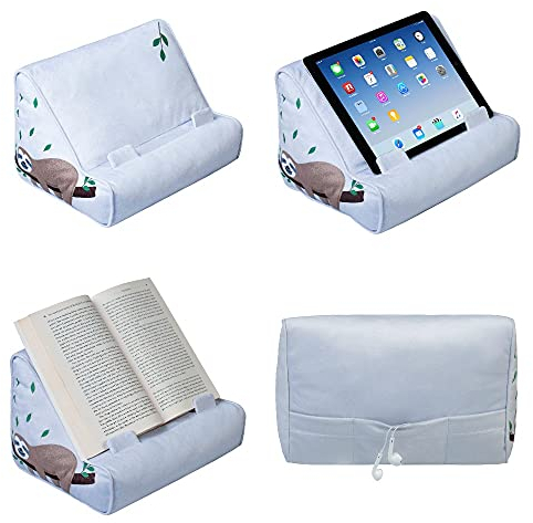 Gifts for Readers & Writers Support iPad Book Couch | Support Universel pour Tablette | Porte-Livre | Coussin de Lecture | Lecture au Lit, à la Maison | Compatible avec Téléphones, Liseuses