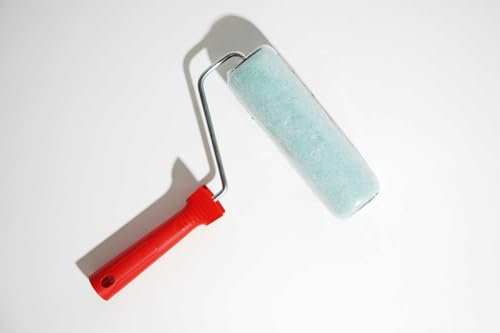 A.S. Création Kleisterroller inkl. Bügel Kleisterwalze für Tapezierarbeiten - rot - 18cm breit - 909008