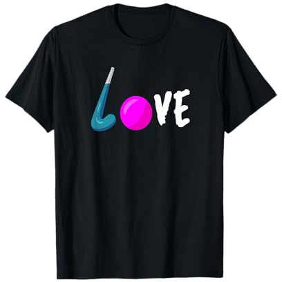 Feldhockey Sprüche für Hockeyspieler Herren, Hockey-Fans Unisex V-Ausschnitt Kurzarm T-Shirt Schwarz S