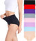HAVVIS Unterhosen Damen Stretch Baumwolle Hohe Taille Slips Weich Atmungsaktiv Bequeme Unterwäsche Mehrpack (C01-8er Pack - Mehrfarbig, XL)