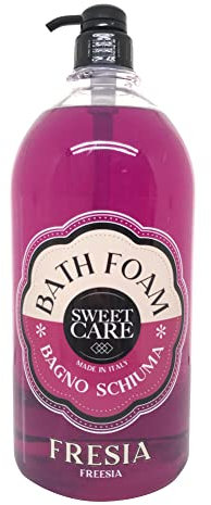 Suarez Sweet Care Bath Foam Bagno Schiuma Fresia 3000 Ml Made In Italy