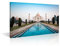 Wanddekorationen Wohnzimmer Taj Mahal Monument Poster Drucke auf Leinwand Taj Mahal in Indien Wandbilder 1 Panel Wandkunst Bilder Moderne Kunstwerk gerahmt fertig zum Aufhängen (30,5 cm B x 18 H)