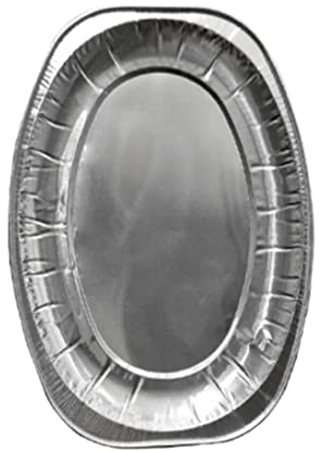 CALLARON 20 Piezas Bandeja Para Hornear De Aluminio Bandejas Buffet Con Tapa Grandes Bandejas De Aluminio Pequeño Plato De Aluminio Bandejas De Aluminio Para Hornear Placa Papel De Aluminio