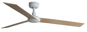 FARO BARCELONA 34297 - RUDDER L Ventilador blanco/fresno