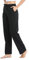 WILLIT Pantalon de jogging en coton pour femme - Pantalon de survêtement long - Pantalon de sport - Pantalon de yoga - Jambe droite - Pantalon de sport - Pantalon de survêtement avec cordon de serrage