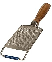 Berard France 1892 Zester-Reibe, feine Zitrusreibe mit Olivenholzgriff | Küchenreibe, Zitrusschale, Muskatnuss, Ingwer, Schokolade, Olivenholz, handwerkliche Verarbeitung, robust, langlebig