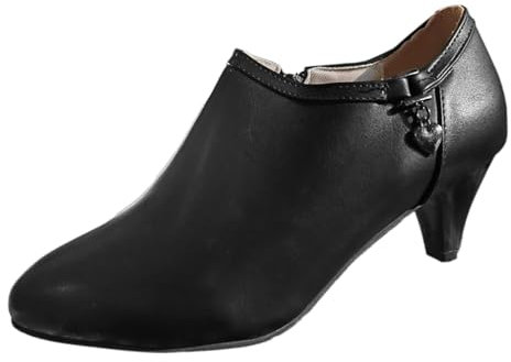 Stivali Polpaccio Largo XXL Stivali Donna con Tacco Alto in Gomma Stivali Biker Donna Stivali Texani Donna Estivi Jeans Scarpe Traforate Stivali Alti Donna sopra Il Ginocchio