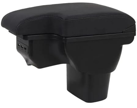 NINOMA Das ganze Jahr über nutzbar Auto-Armlehnenbox, Auto-Innenausstattungsmodifikation, Spezieller USB-Teleskop-USB-Anschluss Für ESQ(Genuine Leather 1)