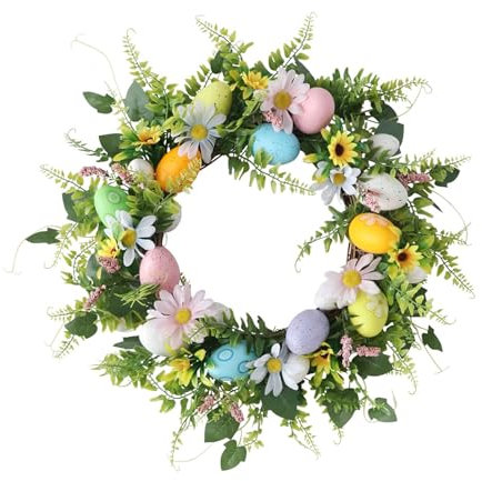 YiQinzcxg Festlicher Blumenkranz Zarte Blumenkranz Dekoration Perfekt Für Familientreffen Und Feiern