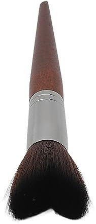 Yomiyuyr Pinceau Contour, Fonctionnel en Queue de Poisson, Fibre Douce pour Le Maquillage, Pinceau de Maquillage avec Manche en Bois, pour Maquillage Liquide