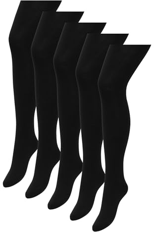 NEXT Damen Blickdichte 60 Denier Basic-Strumpfhose, 5er-Pack