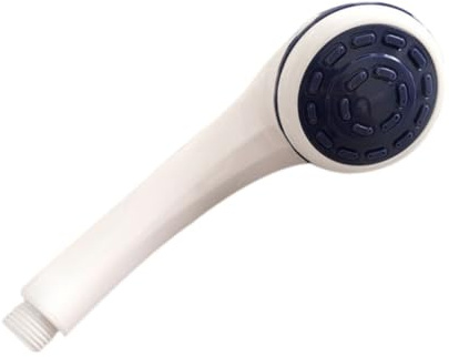 Handbrausekopf aus Kunststoff, Multifunktionaler Duschsprüher | Tragbar für Hotel, Zuhause, Badezimmer, Badewanne, Duschkopf Hartes Wasser, Weiß