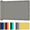 Toldo Vela de Sombra 265 x 440 cm Protección Rayos UV Toldo Parasol Terraza Resistente Al Desgarro para Terraza Balcon Exteriores Jardín, Gris Claro