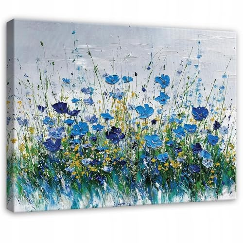 WallArena Leinwand Bilder 120x80 cm | Blumen, Leinwandbilder, Bild auf leinwand, Format: 120x80 cm (BxH) - einteilig auf Canvas Leinwand. Das Leinwand