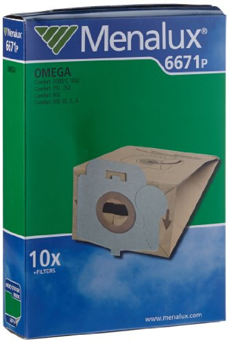 Menalux 6671 P, 10 Staubbeutel