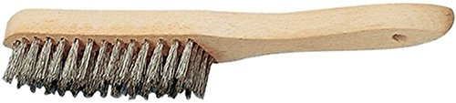 PROMAT 841052 Drahtbürste 2reihig L.295mm V2A Draht-D.0,3mm PROMAT m.Holzrücken