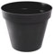 EDA Plastiques 13612 G.ANT SX6 Toscane Pot Plastique Gris Anthracite 25 x 25 x 20,6 cm
