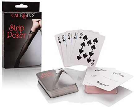 CalExotics Strip Poker Card Game - Sex Games for Couples - Sexy Adult Toys