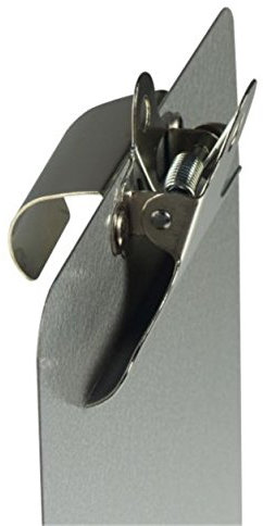 Niceday - Blockhalter, Aluminium, Office-Depot Folio, 23 x 35 cm, ohne Deckel und mit Klemme