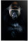 REINDERS Poster, Gorilla, Schlafzimmer, Poster, Wanddeko, Room Decor, 150 gr. glänzend Bilderdruckpapier, Schwarz, 91,5x61cm