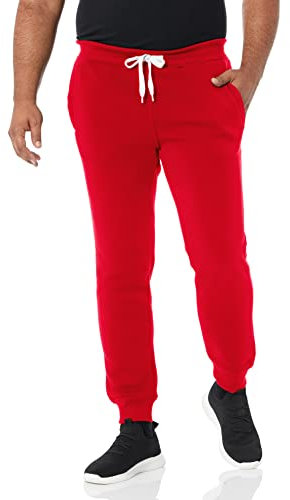 Southpole 1570 Jogger in Pile da Uomo, Rosso (A), XL