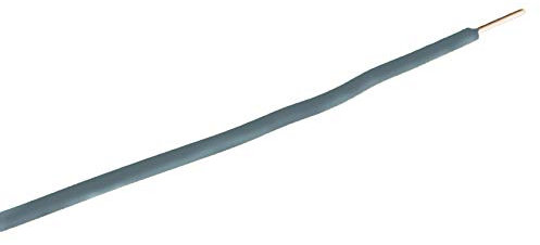 TkT H07V-U Câble en PVC 2,5 mm 2 gaines de 100 m Gris
