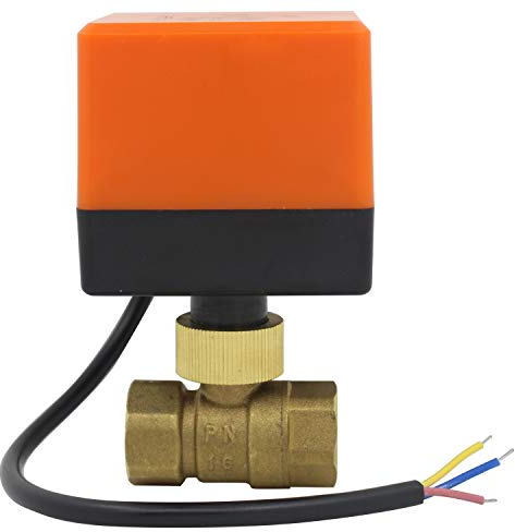 valvola motorizzata 2 vie 220v elettrovalvola normalmente aperta acqua 1/2 3/4 1 1-1/4 1-1/2 2 pollice (1/2 pollice DN15)