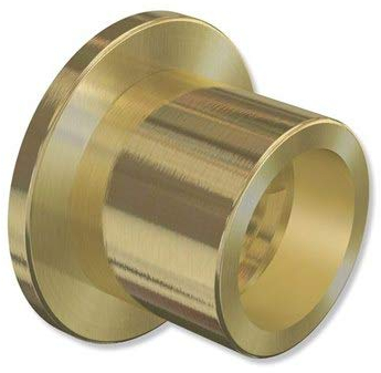 Interdeco Gardinenstangen Wandlager/Seiten-Wandhalter/Nischen-Träger Messing Optik 20 mm Ø (2 Stück)