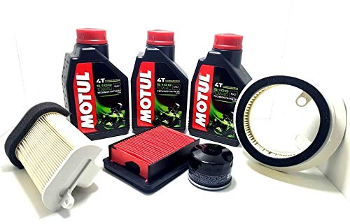 KIT TAGLIANDO TMAX T-MAX 500 OLIO FILTRI ARIA DESTRO SINISTRO 2008 2009 2010 5100