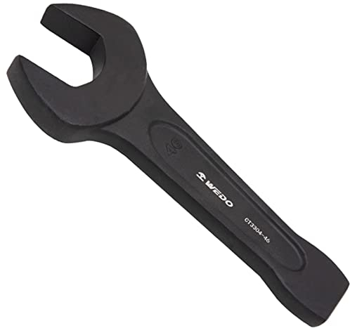 WEDO Chiave inglese di impatto dell'estremità aperta di 50mm,Chiave per bombola,chiave a bottiglia,lunghezza 275mm,40CRV,rana morta una volta sola,alta resistenza,resistenza all'usura