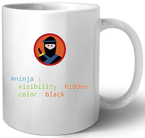 Luxogo Css Wortspiel - Ninja Keramik Tassen Mug