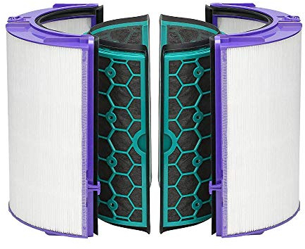 Carbone attivo + filtro aria per Dyson Pure Cool TP04 TP05 HP04 HP05 DP04 DP05 ricambio per purificatore d'aria sostituisce filtro HEPA 968707-05 968707-04